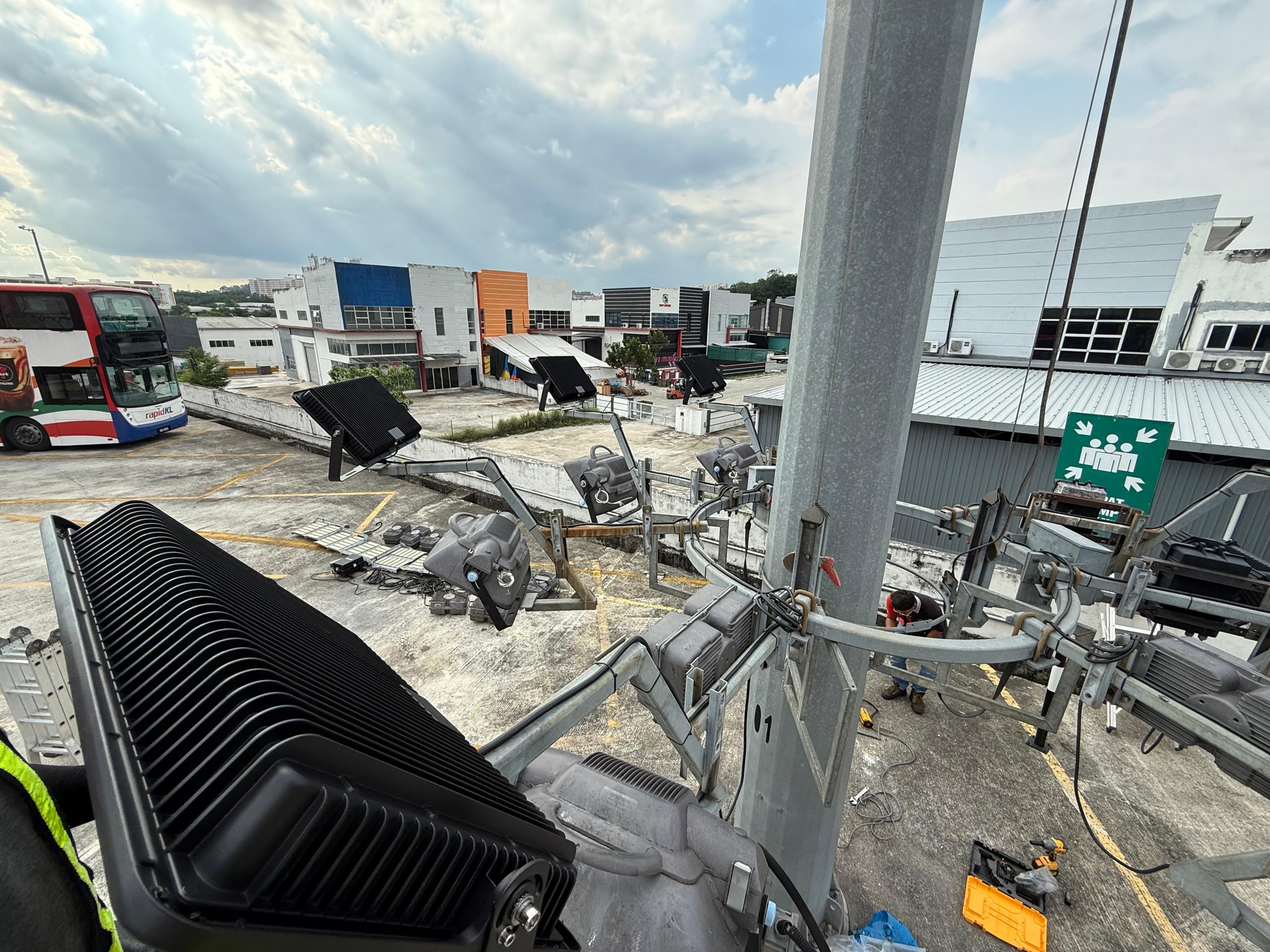High Mast Lighting Maintenance and Upgrade project photo