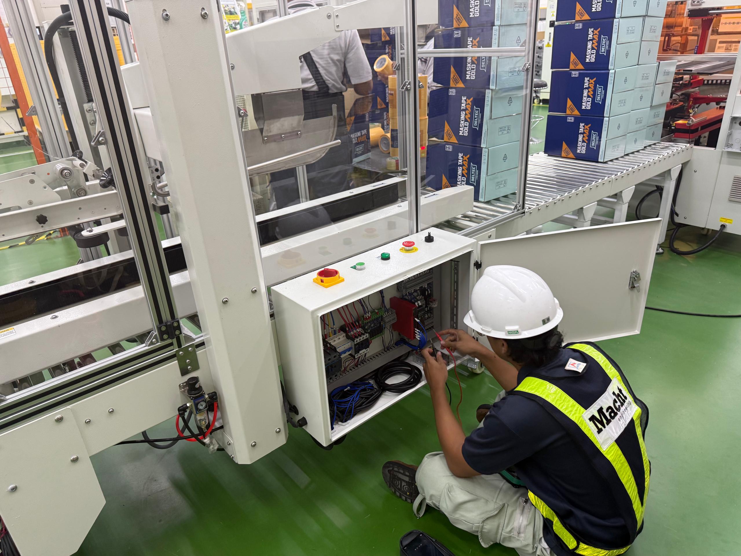 Industrial Machine System Improvement project photo