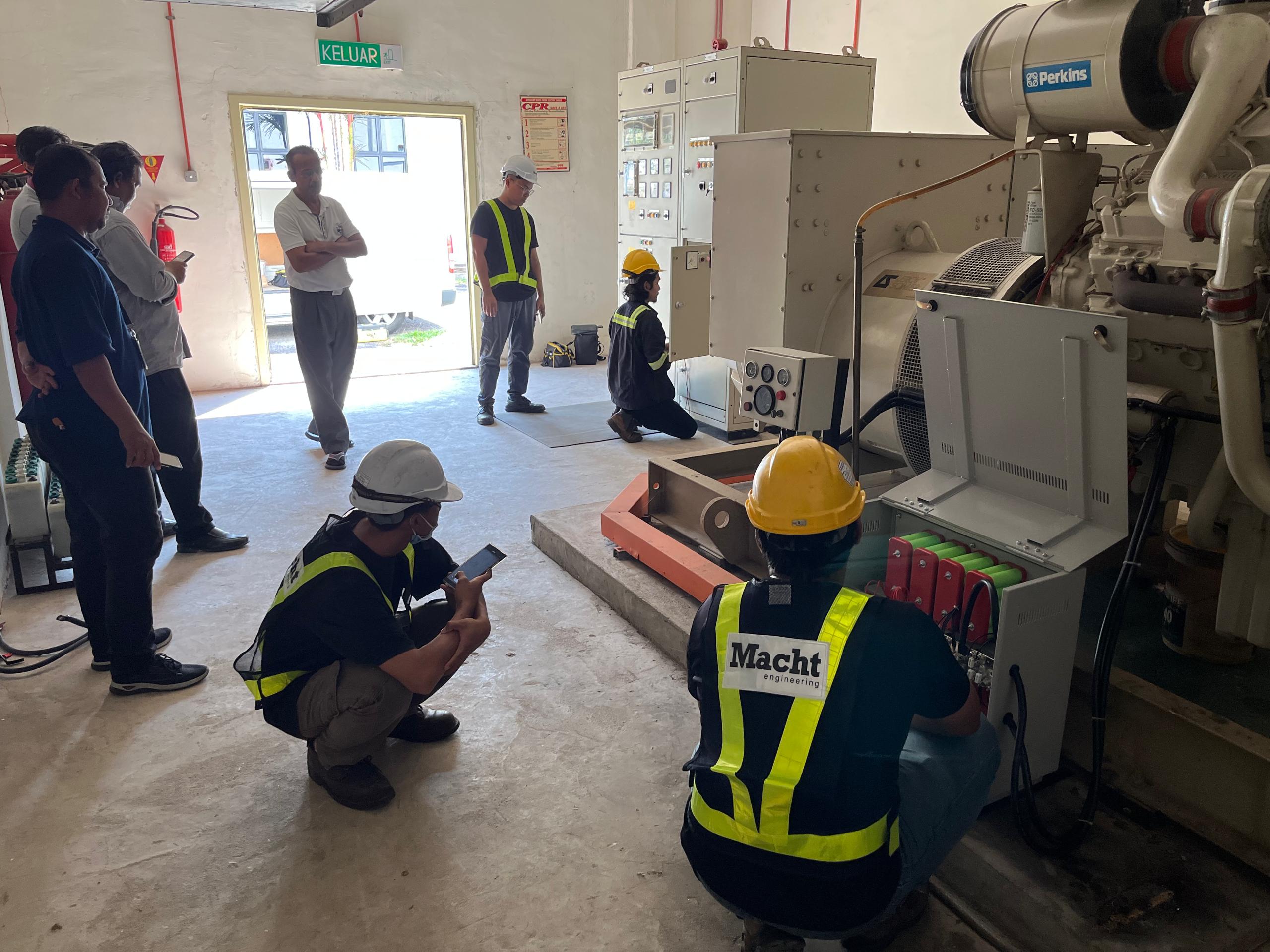 Genset Battery System Upgrade project photo